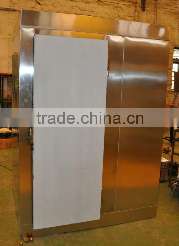 Air blast freezer for hot food freezer