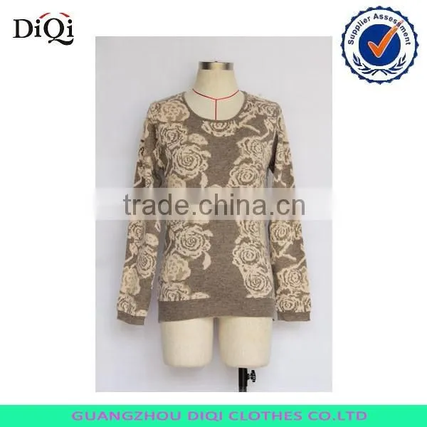 Womens Sweater Extra Large Cotton pullover Scoop Neck