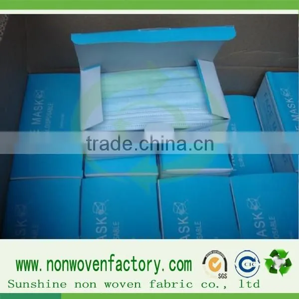 effective filter 1ply face mask made of nonwoven fabric for medical and the laminates