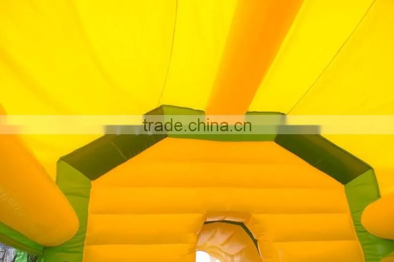 SUNJOY high quality inflatable castle with slide colorful bouncy slide for sale