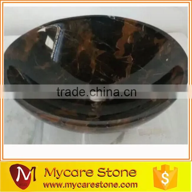 flower stone sink,bathroom sink