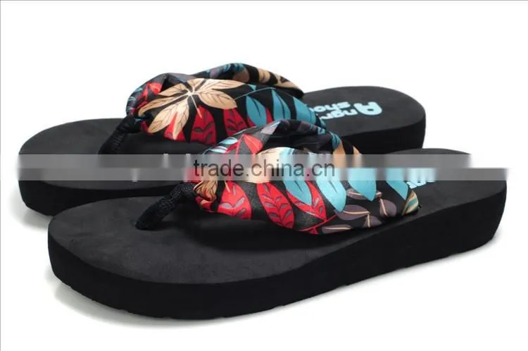 Stylish High Heels Wedge Flip-flops for Women