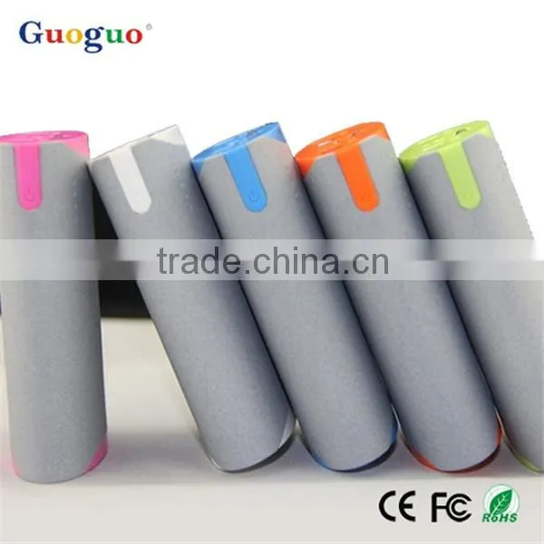 Guoguo 2016 high quality Dual USB LED torch portable 7800mAh totoro power bank for iphone7