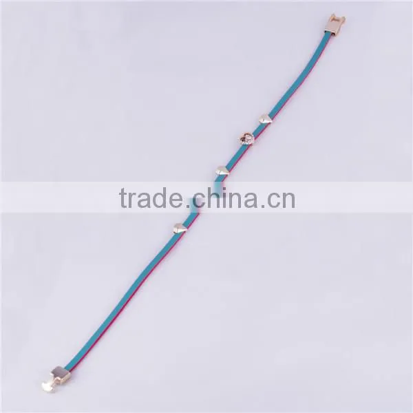 Summer Wrap Around Nappa Leather Bracelet