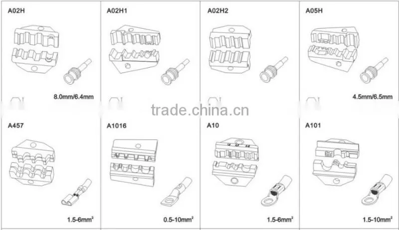 LSD High QualityNew Patent AM-30 Air Pneumatic Crimping Machine for exchangeable crimping die sets and Connectors