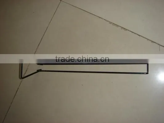great quality metal hanging display hook for rack HSX-P-160