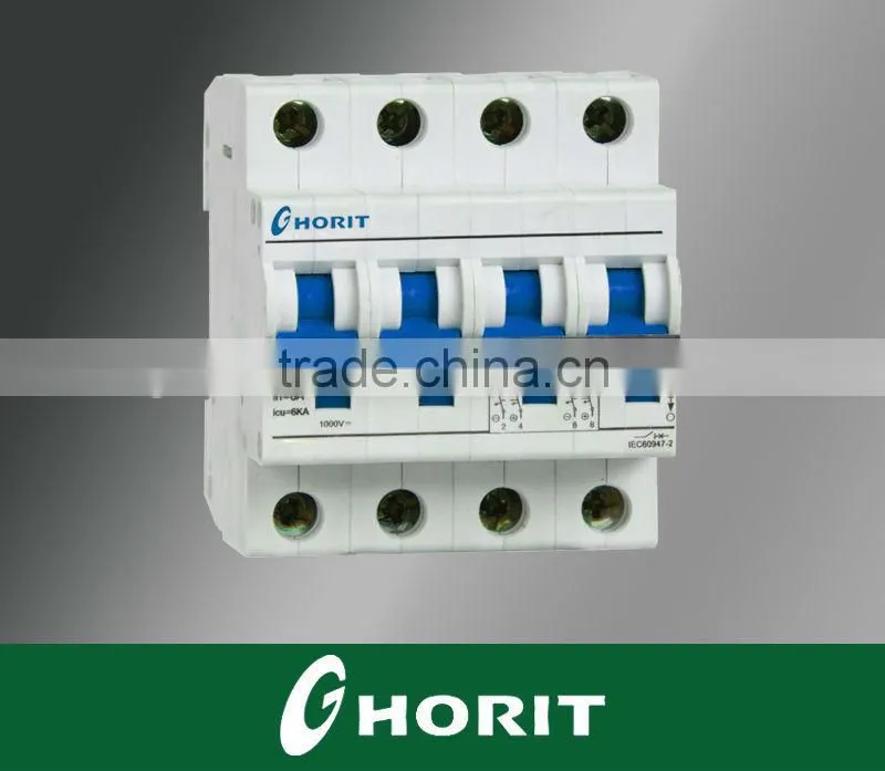 CE 1000V Moulded Case Circuit breaker 4P 630A DC MCCB