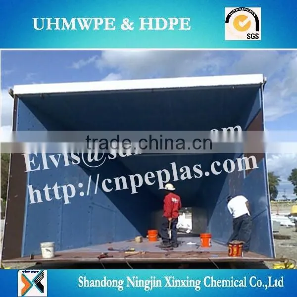 wear-resisting UHMWPE plastic pick up truck bed liner