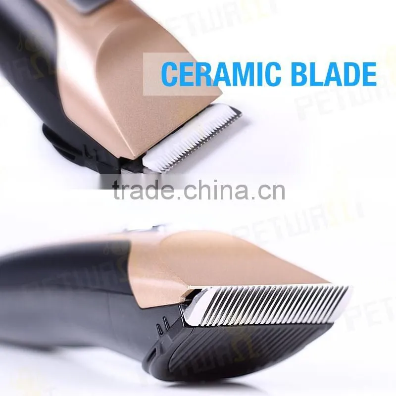 2016 newest hot sale rechargeable pet hair clipper