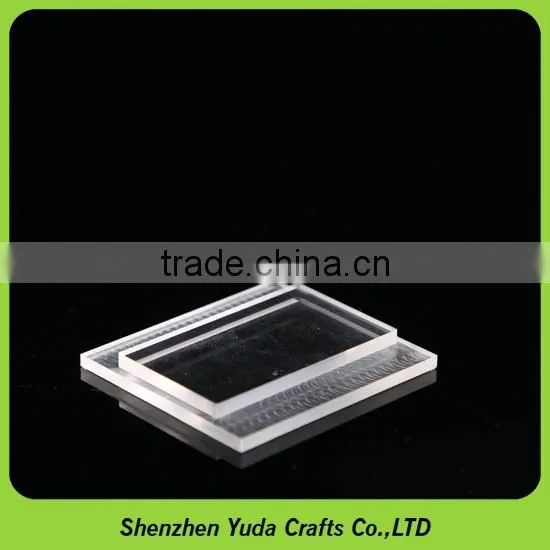 Machined Glass Plastic Components CNC Router Machining Clear Acrylic with Polished Service