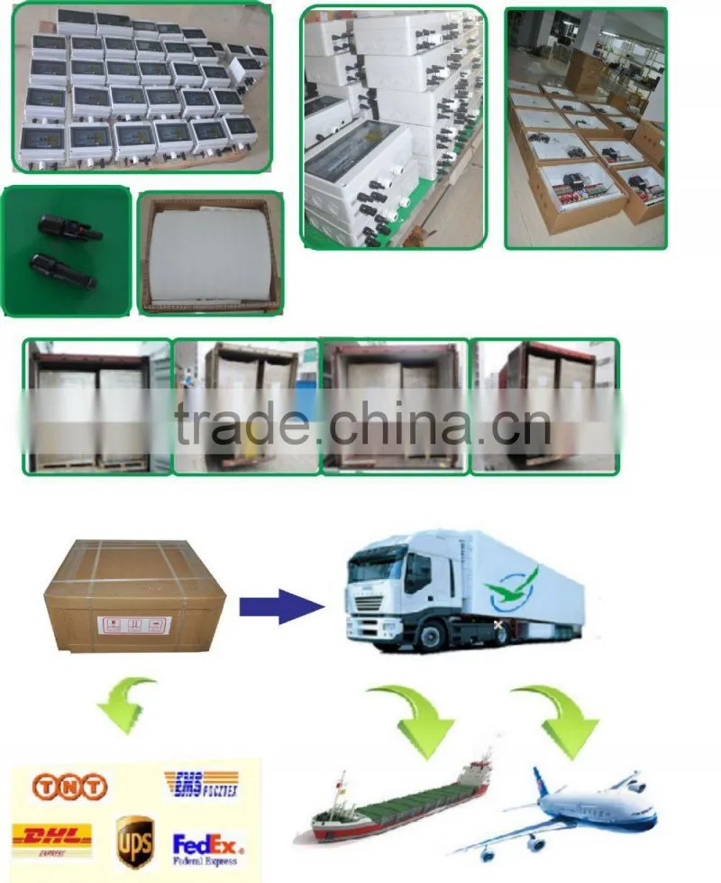 Solar Junction Boxes with DC Circuit Breaker and DC SPD