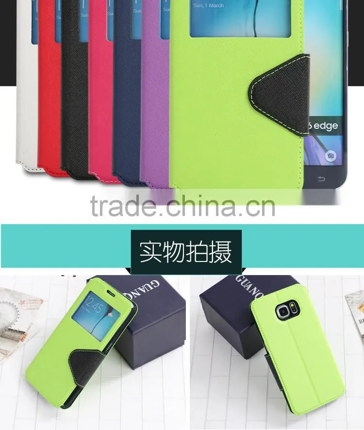 LZB high quality flip pu leather phone cover for Micromax Canvas HD A190