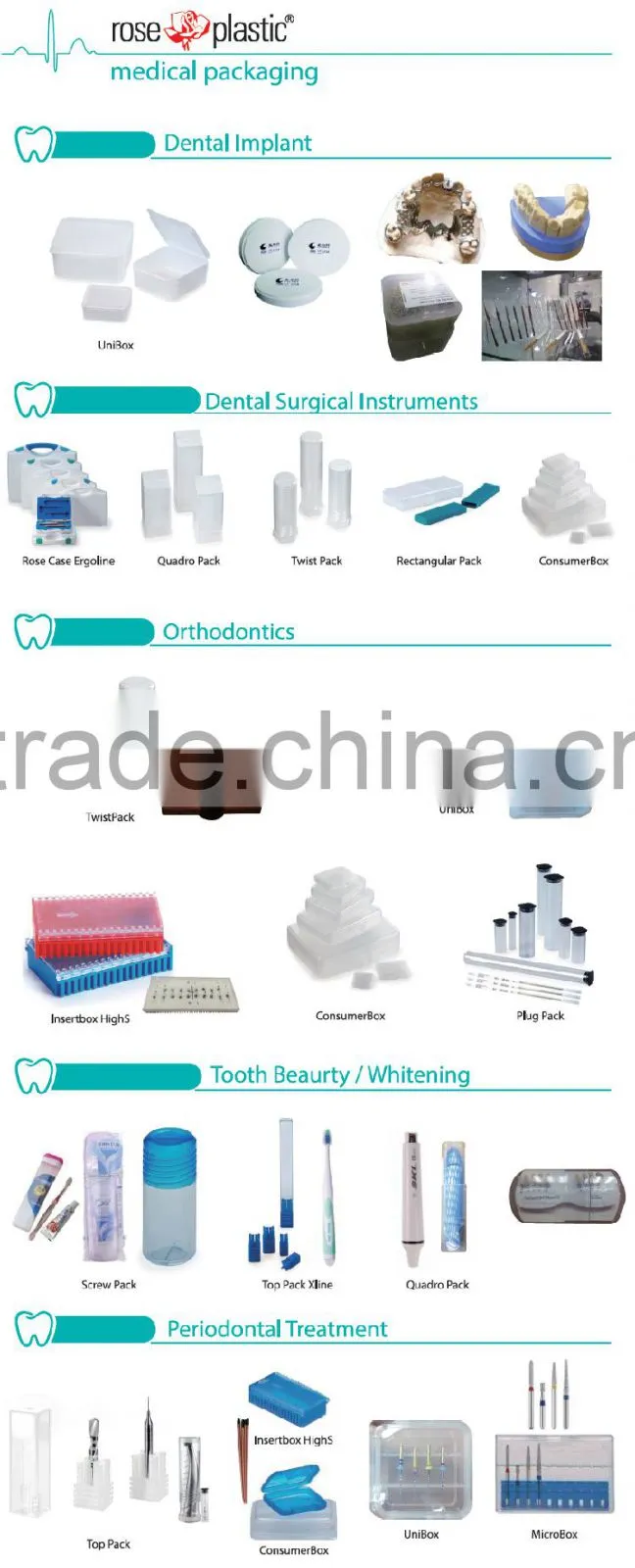 Plastic medical packaging tubes boxes for medical socks