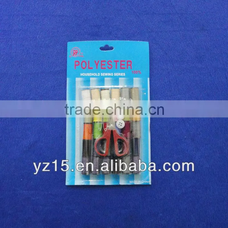 hot sale colored mini sewing thread kit