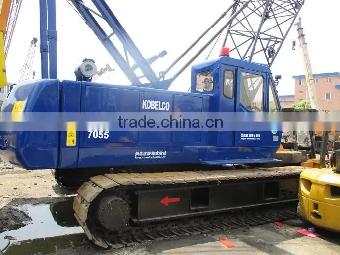 Kobelco crawler crane 50 ton for sale, Kobelco crawler crane