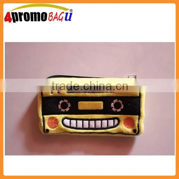 China plush toy wallet stuffed plush toy custom