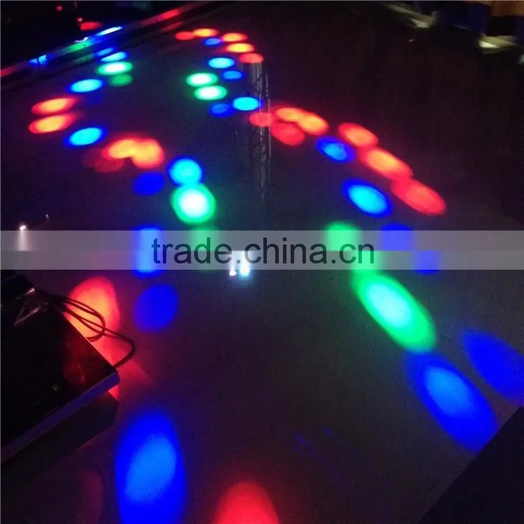 LED Double Scanner Mirror Light stage decorative light Disco Light