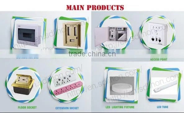 2016 new design electrical waterproof distribution box,power connection borad