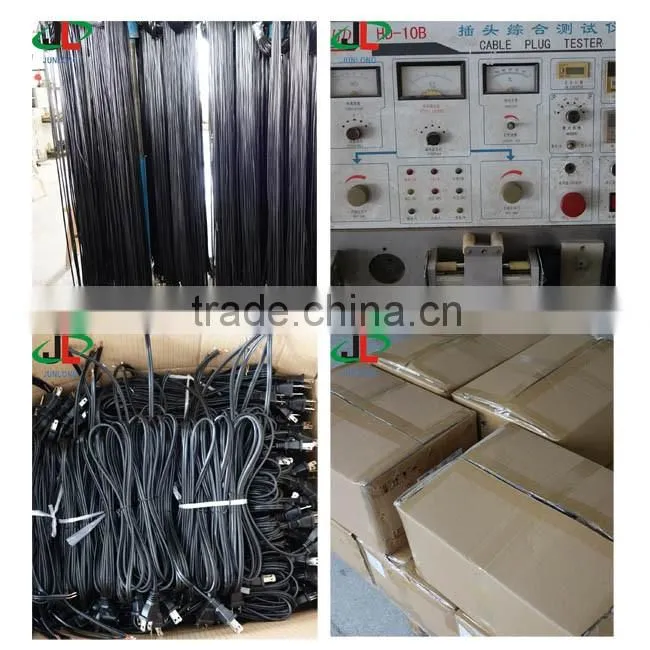 Electrical Equipment Supplies American Standard UL Power Strip male power cord plug