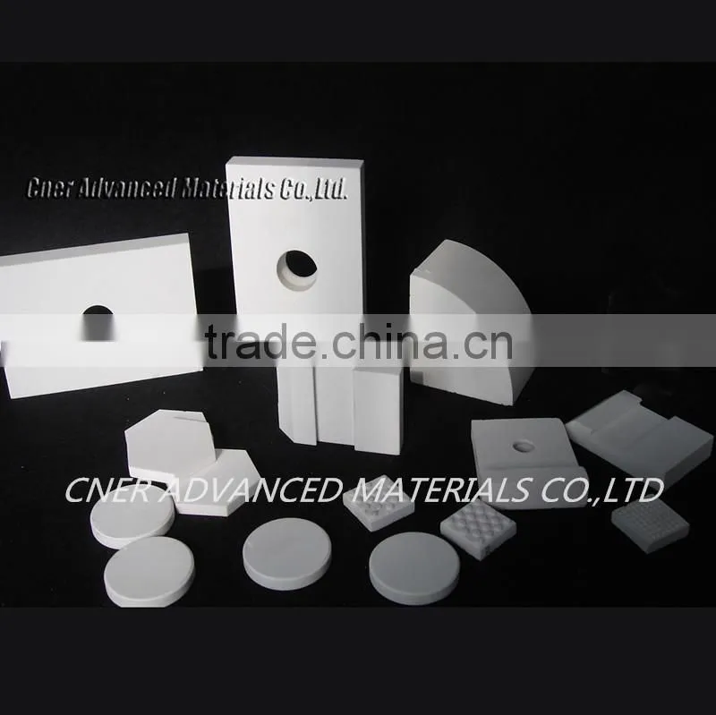 20*20*5mm High alumina ceramic tiles, wear resistant ceramic dimple tile