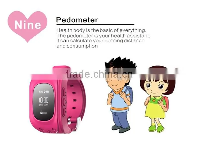 Q50 Smart Watch Phone Children Kid Smart GPS Tracker Anti-Lost Wristwatch Q50 dial call Smartwatch for IPHONE iOS Android phone