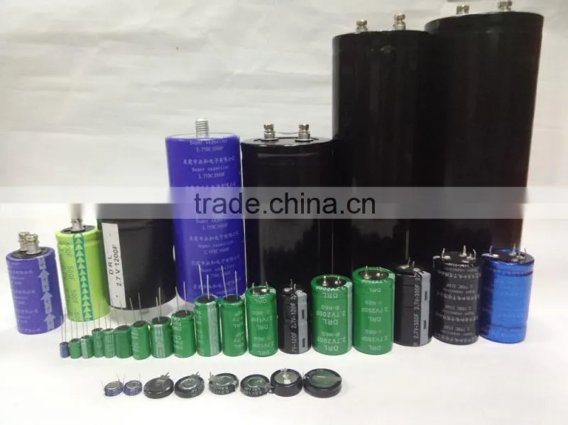 Supplies Passive Components for 2.3v 50f long life ultracapacitor
