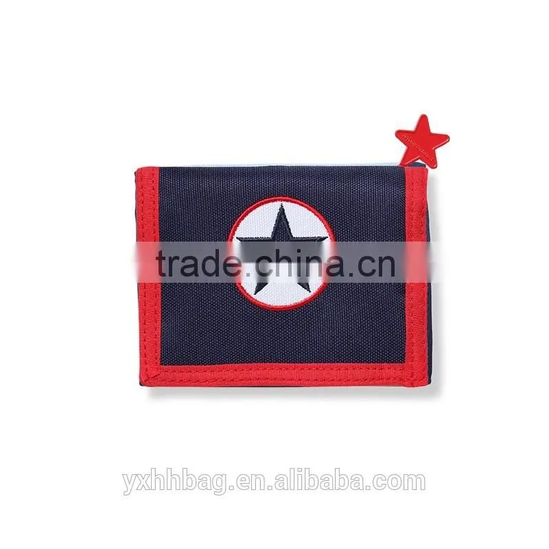Custom smart velcro wallet for kids