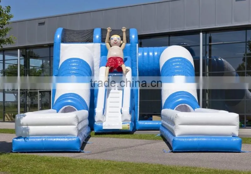 color customized inflatable water or dry slide / special design inflatable slide for summer