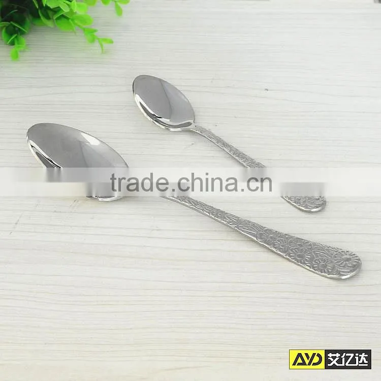Food Grade! kinds of stainless steel spoon