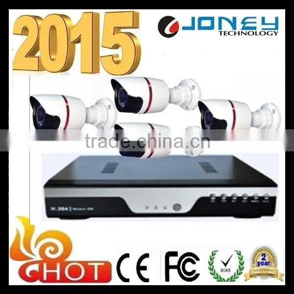 AHD DVR 4CH with hd 1080P ahd security camera system(JYR-9711AHD-Kit)