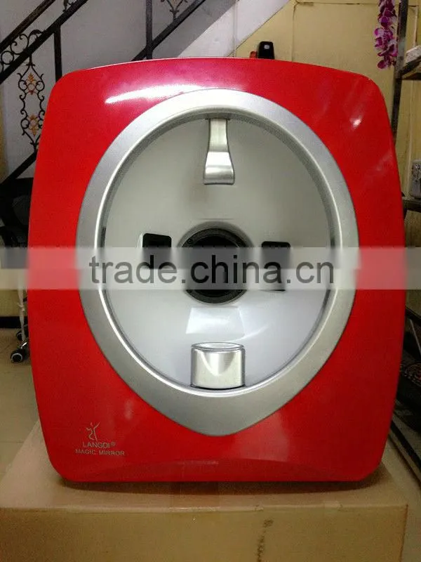 2016 NEWEST! Multi-language Magic Mirror Skin Analyzer for English Chinese Spanish Russian version BD-P027