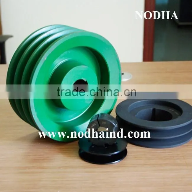 Pilot bore paint V pulley, stock bore pulley, agricultural machinery V pulleys C212 pulley
