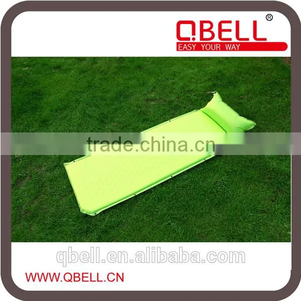 self-Inflatable and interlocking pvc Camping Mat with Pillow /Camping Floor Mat