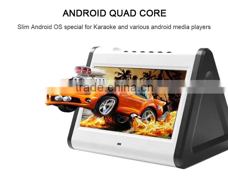 Professional blutooth jukebox,touch screen wifi Karaoke player
