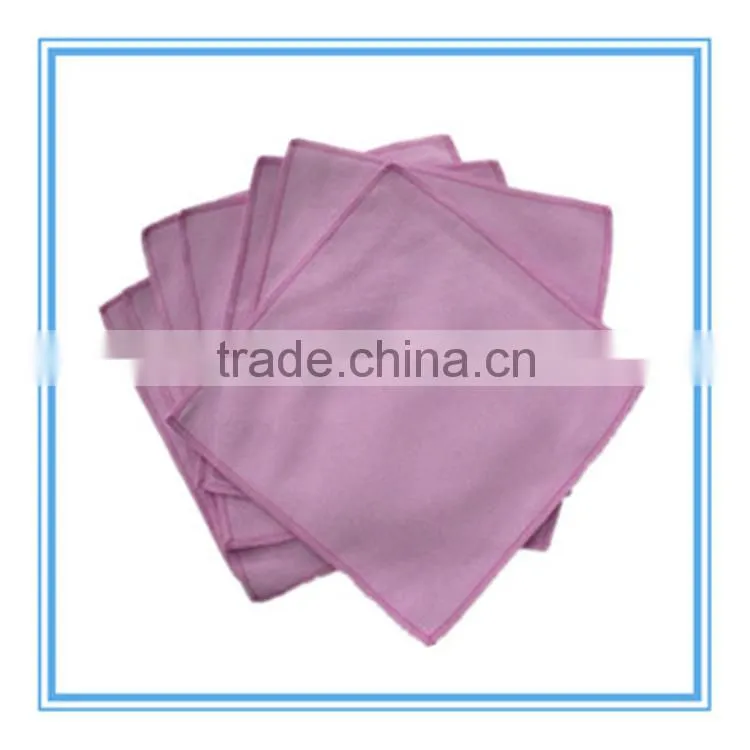 OEM sueded woven microfiber cleaning towel ,strong water absorbent