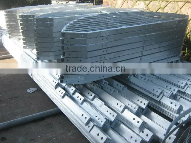 Galvanized lattice steel towers