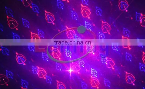 200mW RB 8 gobos Mini Laser Light