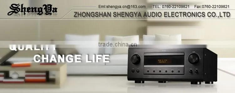 Factory supply tube/FET output switch multiple music formats supports aluminum high dj portable cd player with speakers