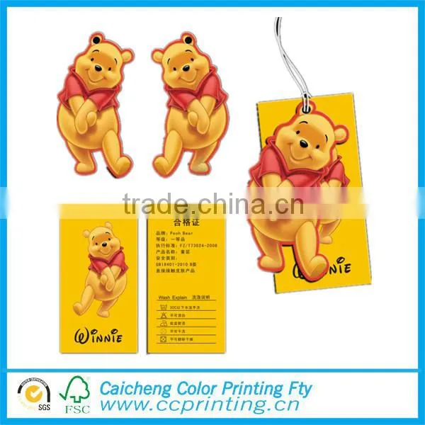 Jeans paper hant tag laundry tag paper