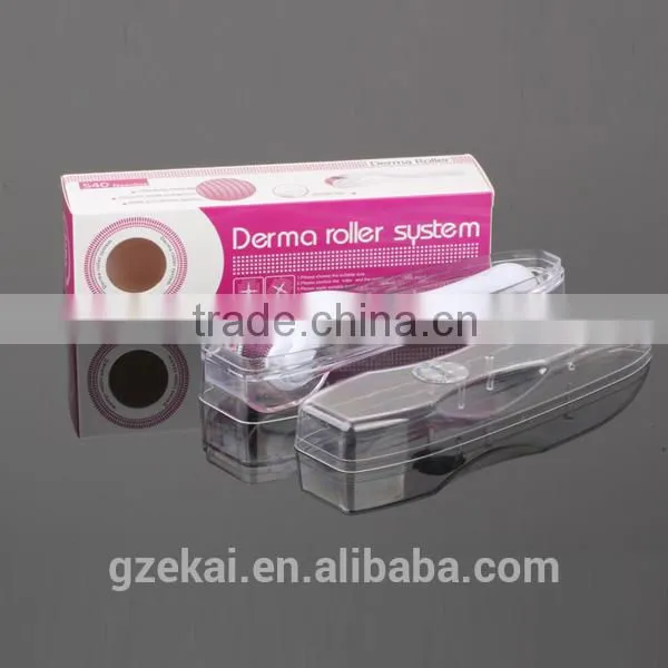 handhold titanium derma roller, micro needle roller, skin roller