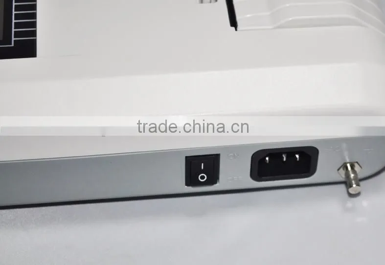 CE mark 12 lead digital portable Single channel Electrocardiograph ECG monitor Machine EKG-901-2