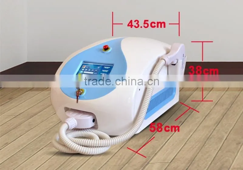 Alibaba top sales machines !! portable Italy pump germany bars 808nm diode laser hair removal machine