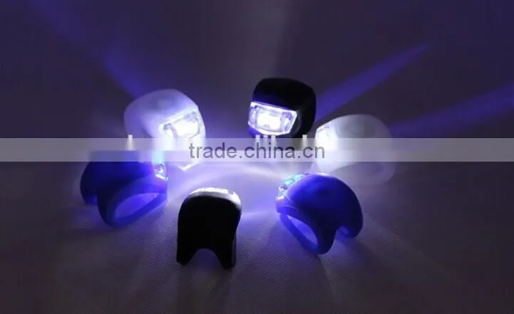 Factory supplier bike used outdoor lighting silicon led bike lights