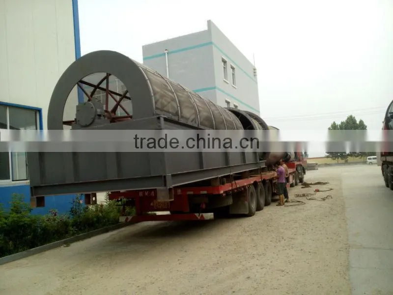 Chemical industry sieving equipment rotary screen machine