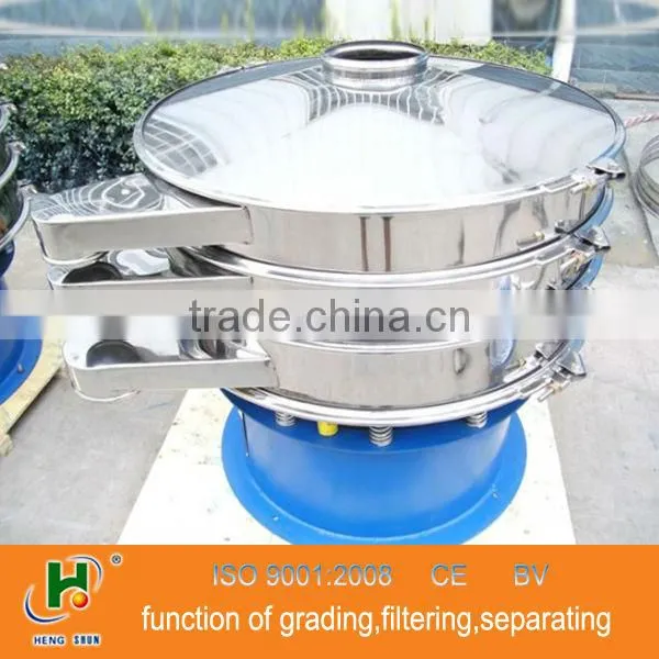 GMP standard round medical powder vibrating screen