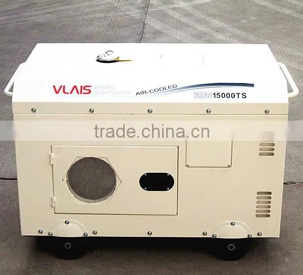 double- cylinder factory price electric start 12kva diesel generator