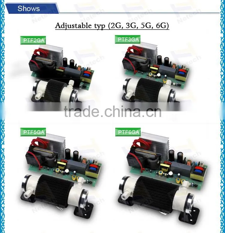 Corona discharge ceramic ozone generator spare parts for water treatment