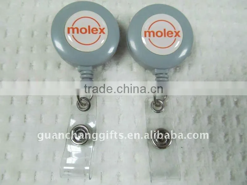 custom business id card holder promotion gifts yoyo badge reels