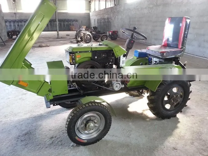 4 wheel walking tractor
