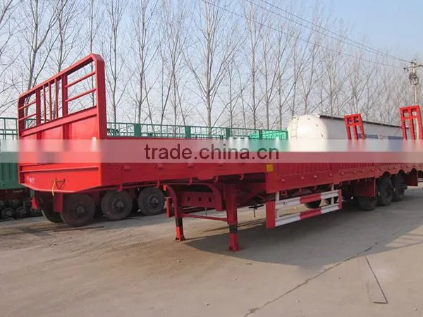 china made drop side semi trailer for sales